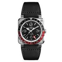 Horloge Bell & Ross BR 03-93 GMT BR0393-BL-ST/SCA Horloge Bell & Ross BR 03-93 GMT BR0393-BL-ST/SCA