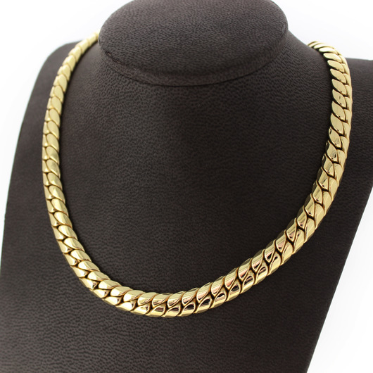 Juweel Collier Gourmet Geelgoud 18 karaat 'CV-2250-TWDH' Juweel Collier Gourmet Geelgoud 18 karaat 'CV-2250-TWDH'