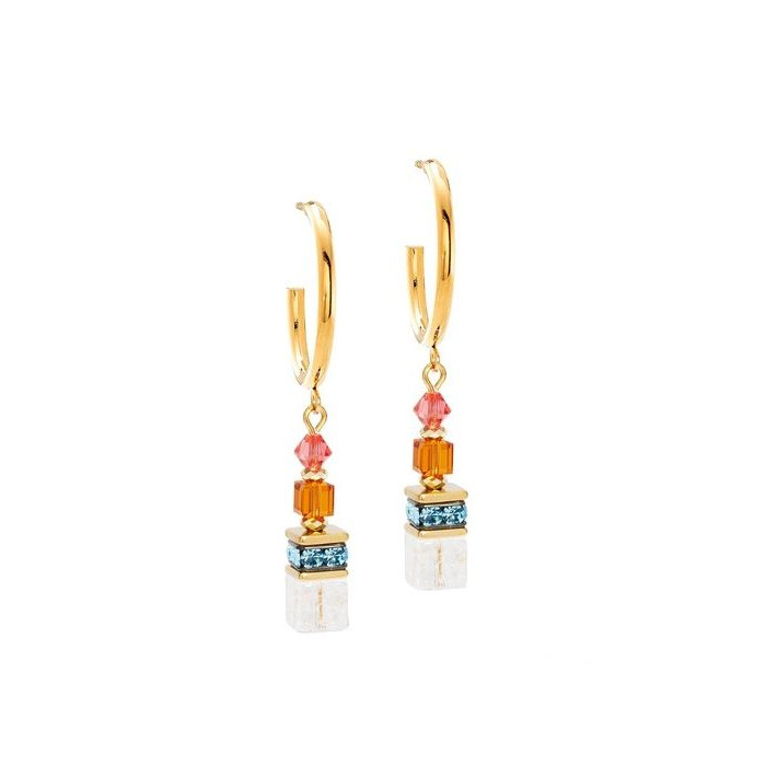 Juweel COEUR DE LION BOUCLES D'OREILLES MULTICOLORE SUNSET 3021/21-1546 