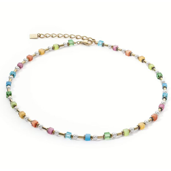 Juweel COEUR DE LION COLLIER MULTICOLORE OR 4356/10-1516 