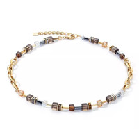 Juweel COEUR DE LION COLLIER MARRON OR 4524/10-1116 Juweel COEUR DE LION COLLIER MARRON OR 4524/10-1116