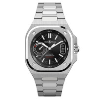 Horloge Bell & Ross BR-X5 Steel 41 mm BRX5R-BL-ST/SST Horloge Bell & Ross BR-X5 Steel 41 mm BRX5R-BL-ST/SST