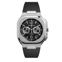 Horloge Bell & Ross BR05 Chronographe BR05C-BLC-ST/SRB Horloge Bell & Ross BR05 Chronographe BR05C-BLC-ST/SRB