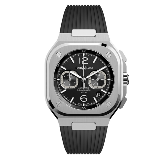 Horloge Bell & Ross BR05 Chronographe BR05C-BLC-ST/SRB Horloge Bell & Ross BR05 Chronographe BR05C-BLC-ST/SRB