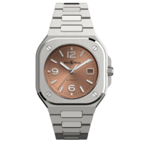 Horloge Bell & Ross BR05 AUTO BROWN STEEL/STEEL BR05A-BR-ST/SST Horloge Bell & Ross BR05 AUTO BROWN STEEL/STEEL BR05A-BR-ST/SST
