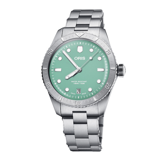 Horloge Oris Diver Sixty-Five Green 01733 7771 4057-07 8 19 18  Horloge Oris Diver Sixty-Five Green 01733 7771 4057-07 8 19 18