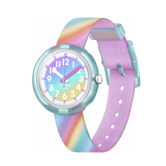 Horloge FLIK FLAK LIQUID RAINBOW FPNP152 Horloge FLIK FLAK LIQUID RAINBOW FPNP152