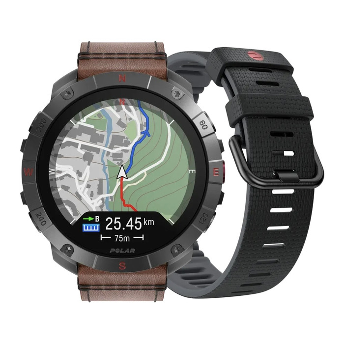 Horloge POLAR GRIT X2 PRO TITAN LTHR BRNZ 