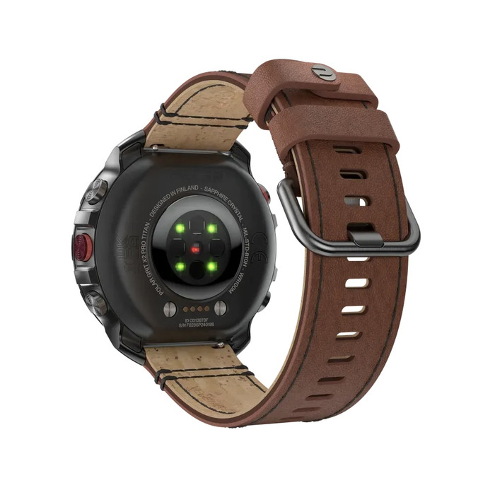 Horloge POLAR GRIT X2 PRO TITAN LTHR BRNZ 
