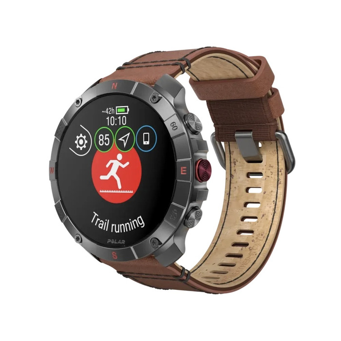 Horloge POLAR GRIT X2 PRO TITAN LTHR BRNZ 