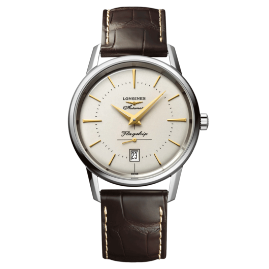 Horloge LONGINES Heritage Classic Flagschip L4.795.4.78.2 Horloge LONGINES Heritage Classic Flagschip L4.795.4.78.2