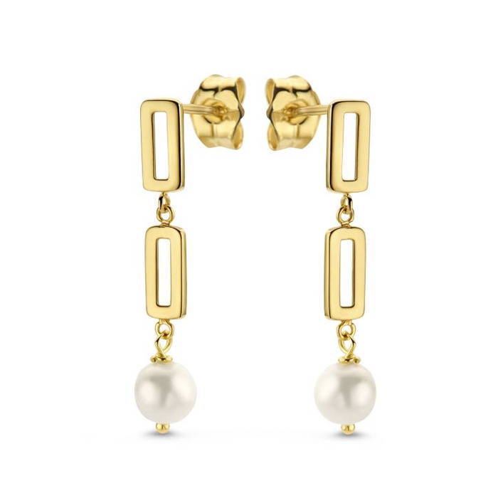 Juweel SWING JEWELS EARRINGS 14K YELLOW GOLD PEARL SWJE10222-Y14 