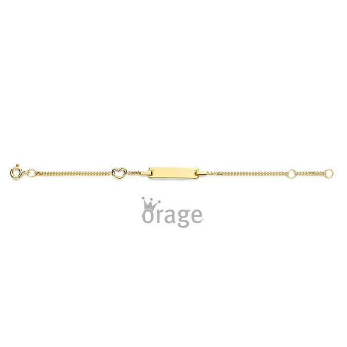 Juweel ORAGE KIDS IDENTITEIT 9K GEEL GOUD K2946 