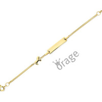 Juweel ORAGE KIDS IDENTITEIT 9K GEEL GOUD K2955  Juweel ORAGE KIDS IDENTITEIT 9K GEEL GOUD K2955