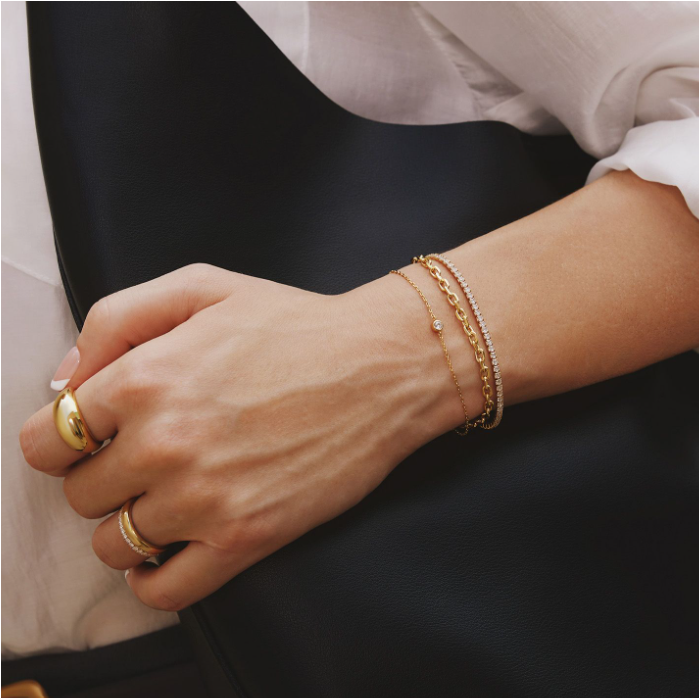 Juweel Ania Haie Vogue Maven Medium Chain Bracelet B062-03G 
