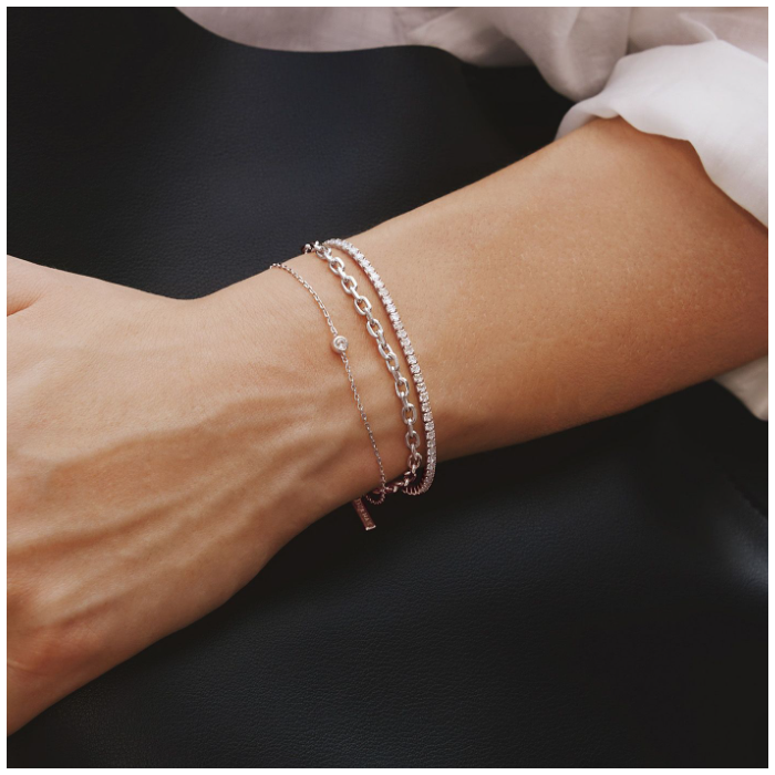 Juweel Ania Haie Vogue Maven Medium Chain Bracelet B062-03H 