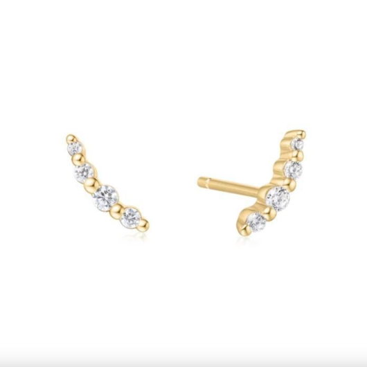 Juweel Ania Haie Miss Dainty Beaded Stone Stud Earrings E065-01G Juweel Ania Haie Miss Dainty Beaded Stone Stud Earrings E065-01G