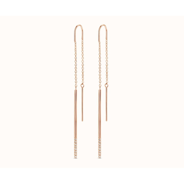 Juweel DIAMANTI PER TUTTI LINEAR EARRINGS M2417 PINK 