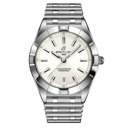 Horloge Breitling Chronomat 32 Quartz Silver A77310101A2A1 Horloge Breitling Chronomat 32 Quartz Silver A77310101A2A1