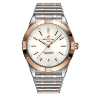 Horloge Breitling Chronomat 36 automatic Silver steel gold 18K U10380101A1U1 Horloge Breitling Chronomat 36 automatic Silver steel gold 18K U10380101A1U1