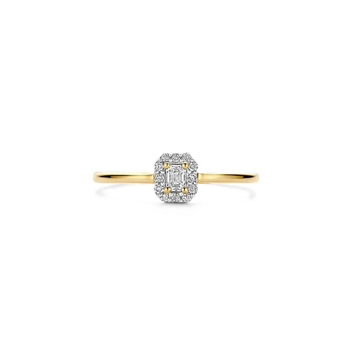 Juweel BLUSH LAB GROWN RING 14K GOUD LABGROWN DIAMONDS LG1022Y 