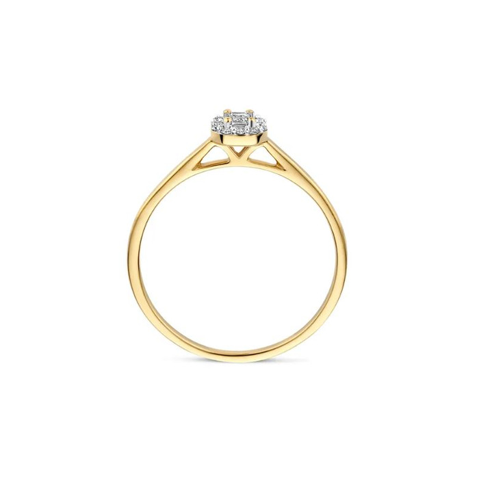 Juweel BLUSH LAB GROWN RING 14K GOUD LABGROWN DIAMONDS LG1022Y 