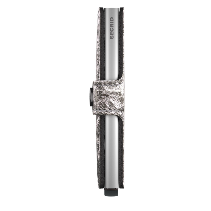 Lederwaren Secrid Wallet Miniwallet Crunch Silver 