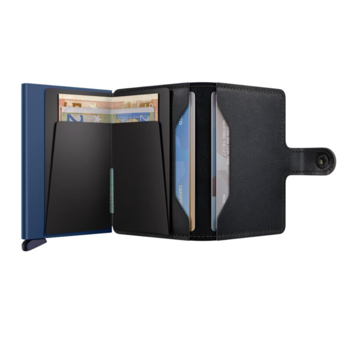 Lederwaren SECRID WALLET MINIWALLET ORIGINAL BLACK-NAVY 