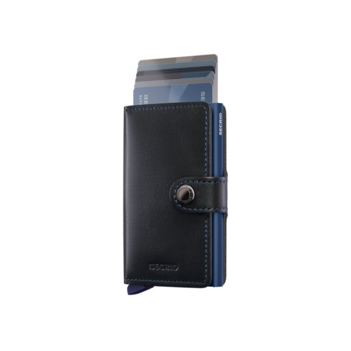 Lederwaren SECRID WALLET MINIWALLET ORIGINAL BLACK-NAVY 