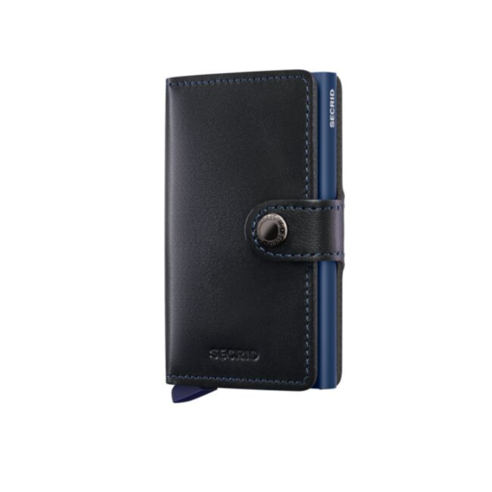 Lederwaren SECRID WALLET MINIWALLET ORIGINAL BLACK-NAVY 