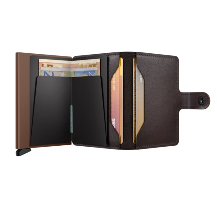 Lederwaren SECRID WALLET MINIWALLET ORIGINAL CHOCOLATE 