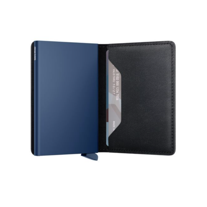 Lederwaren SECRID WALLET SLIMWALLET ORIGINAL BLACK-NAVY 