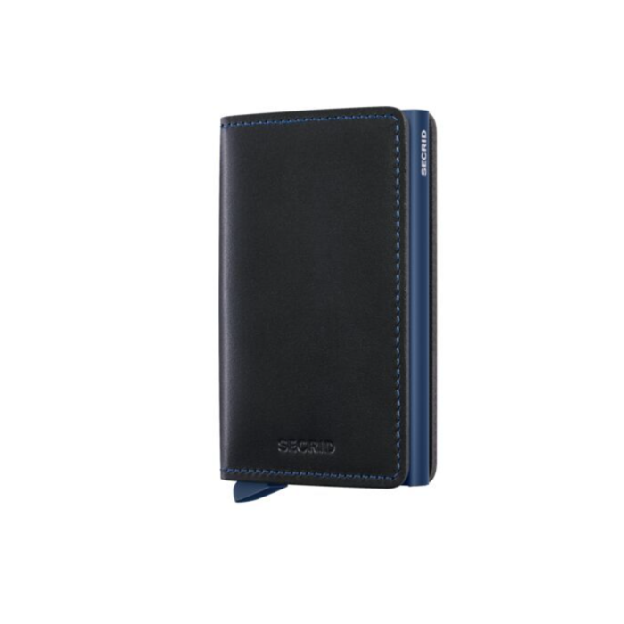 Lederwaren SECRID WALLET SLIMWALLET ORIGINAL BLACK-NAVY 