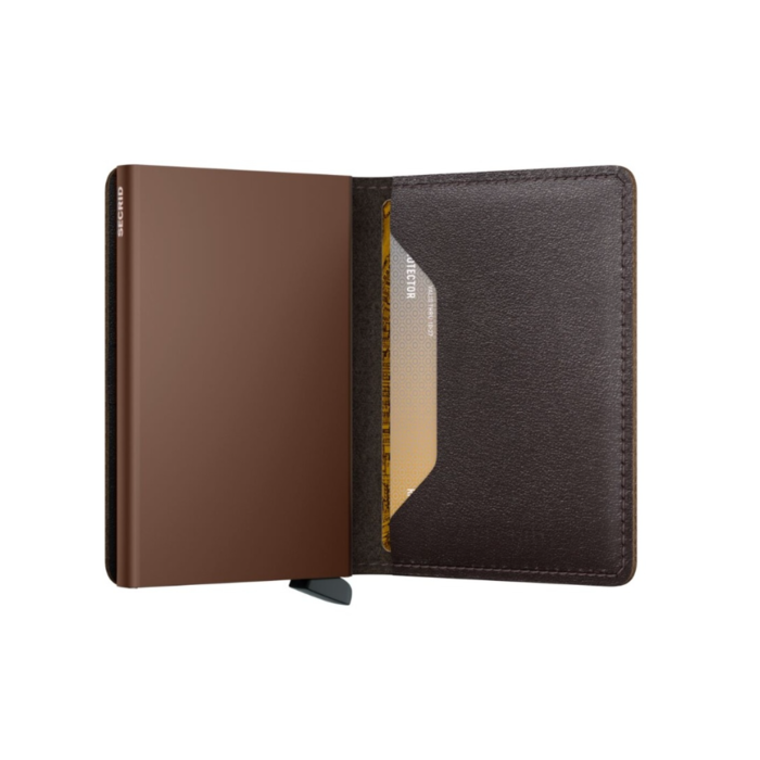 Lederwaren SECRID WALLET SLIMWALLET ORIGINAL CHOCOLATE 