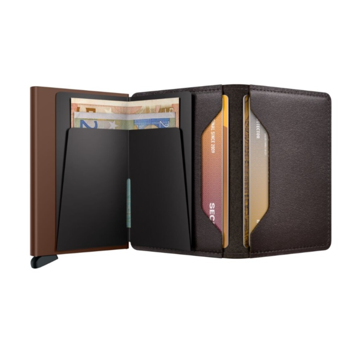 Lederwaren SECRID WALLET SLIMWALLET ORIGINAL CHOCOLATE 
