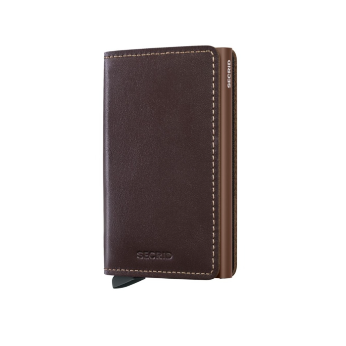Lederwaren SECRID WALLET SLIMWALLET ORIGINAL CHOCOLATE 