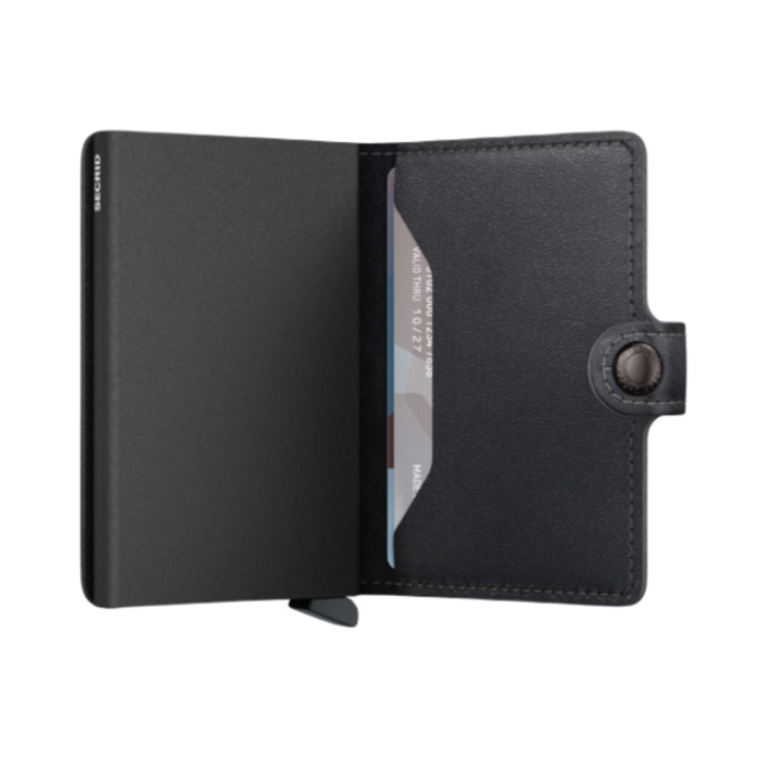 Lederwaren Secrid Wallet Miniwallet Original Black Powdercoat 