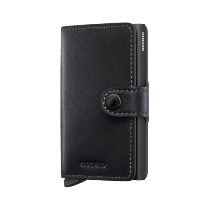 Lederwaren Secrid Wallet Miniwallet Original Black Powdercoat 
