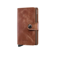 Juweel SECRID WALLET MINIWALLET VINTAGE COGNAC-BROWN  Juweel SECRID WALLET MINIWALLET VINTAGE COGNAC-BROWN
