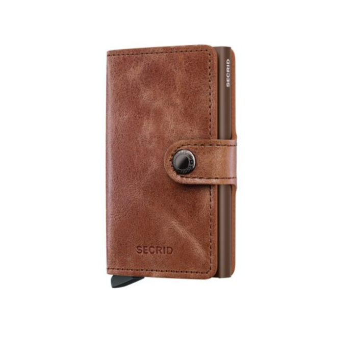 Lederwaren SECRID WALLET MINIWALLET VINTAGE COGNAC-BROWN 