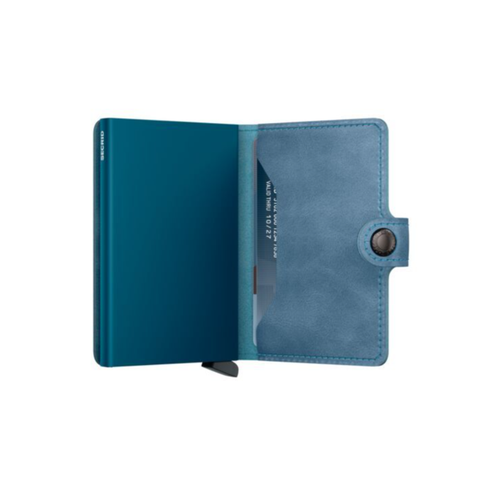 Lederwaren SECRID WALLET MINIWALLET VINTAGE TEAL 