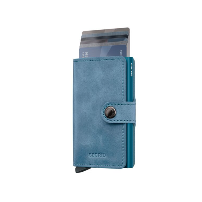 Lederwaren SECRID WALLET MINIWALLET VINTAGE TEAL 