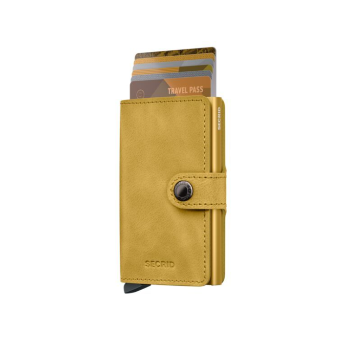 Lederwaren SECRID WALLET MINIWALLET VINTAGE YELLOW 