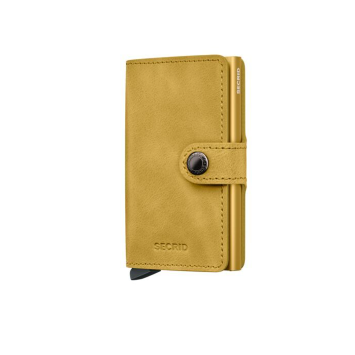 Lederwaren SECRID WALLET MINIWALLET VINTAGE YELLOW 