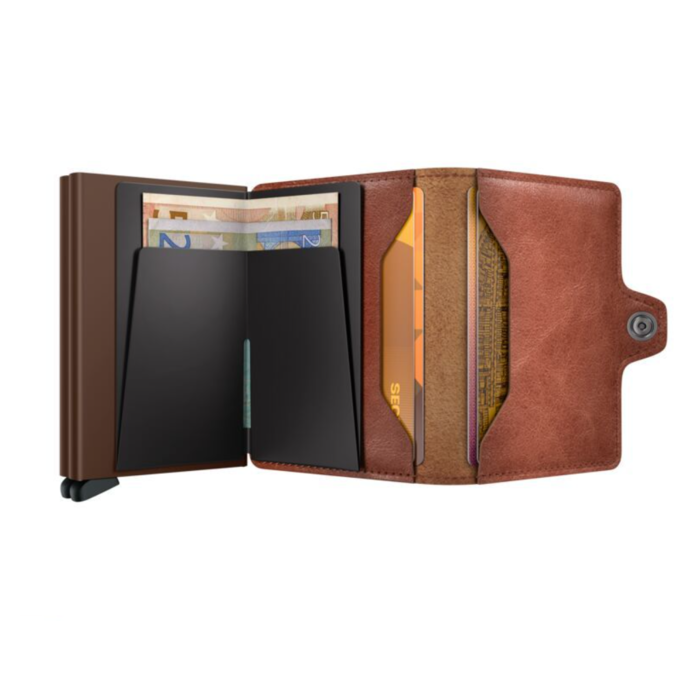 Lederwaren SECRID WALLET TWINWALLET VINTAGE COGNAC-BROWN 
