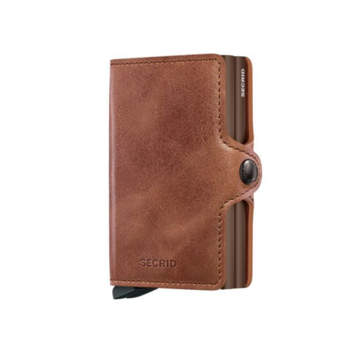 Lederwaren SECRID WALLET TWINWALLET VINTAGE COGNAC-BROWN 