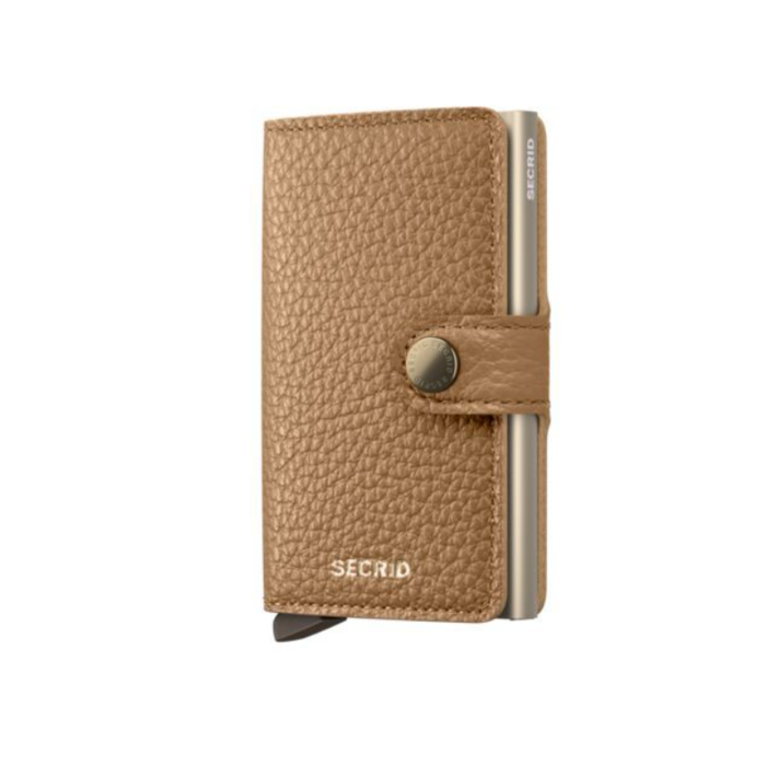 Lederwaren Secrid Wallet Miniwallet Pebble Cappuccino 
