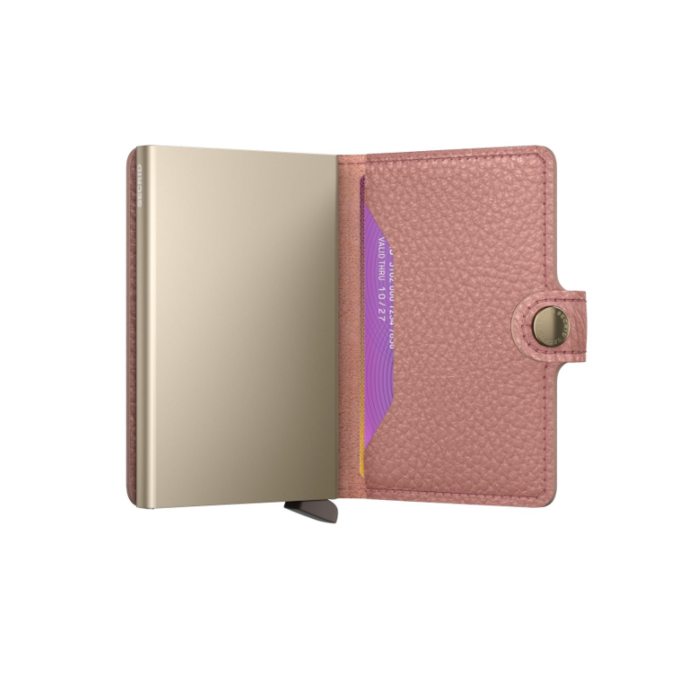 Lederwaren Secrid Wallet Miniwallet Pebble Rose 
