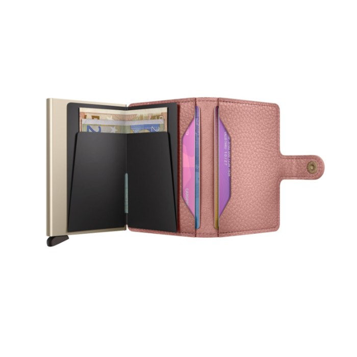 Lederwaren Secrid Wallet Miniwallet Pebble Rose 