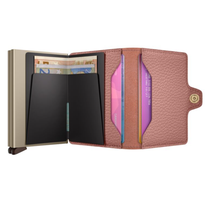 Lederwaren Secrid Wallet Twinwallet Pebble Rose 